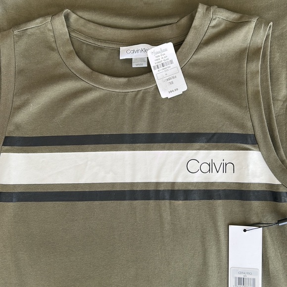 Calvin Klein Olive Green Dress - Picture 4 of 7